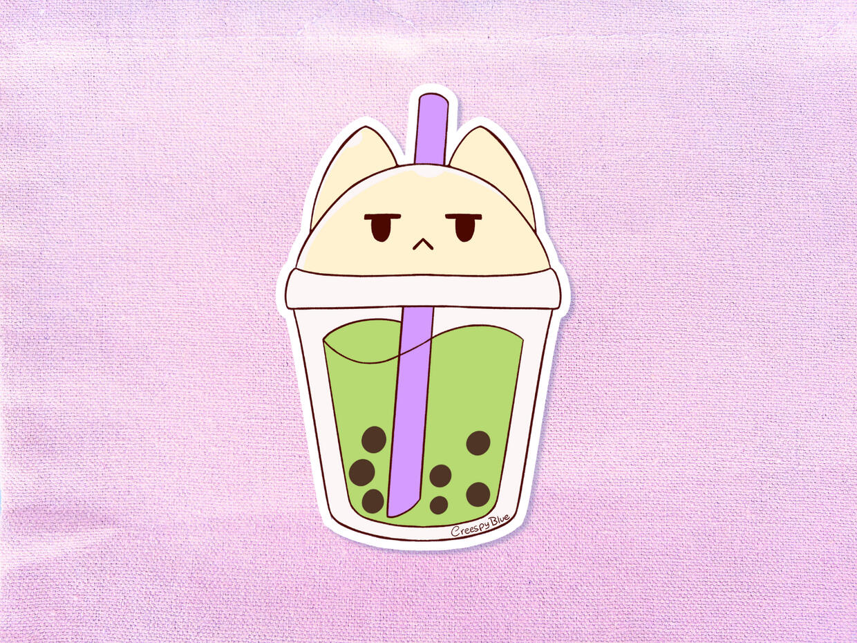 Boba matcha